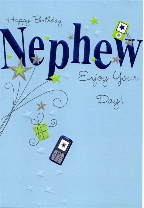 Best Happy Birthday Nephew Cards Home Family Style And Art Ideas