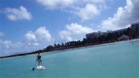 Paddleboarding In Aruba With Trey And Becah Youtube