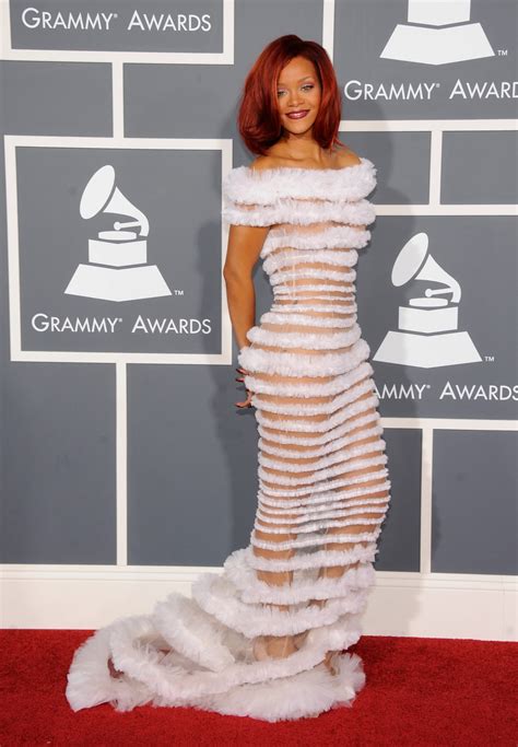Rihanna à La Cérémonie Des Grammy Awards 2011 Rihanna Une Star
