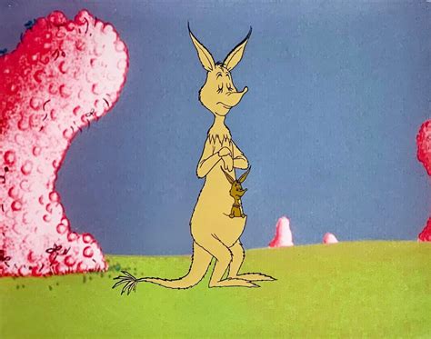 Original Production Animation Cel Of Jane And Jr Kangaroo From Dr Seuss