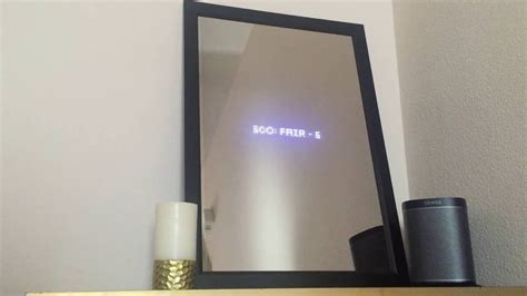 Diy Magic Mirror For Under Youtube