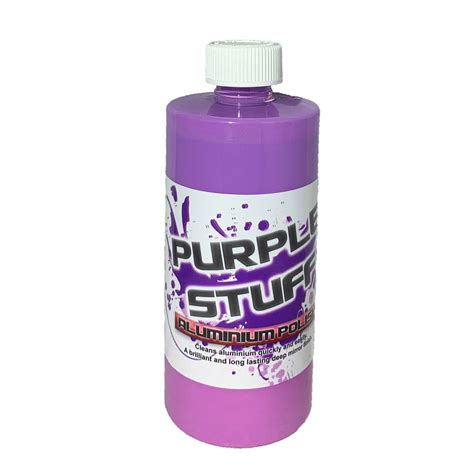 A discussion started in 2001 but continuing through 2018. Purple Stuff Aluminium Polish - Autosmart