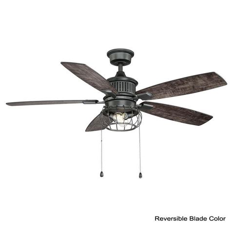 21.6ceiling fan with lights, enclosed round led ceiling lighting fan with invisible blades,semi flush mount low profile fan w/remote control for bedroom living room children's room hunter fan company. Home Decorators Collection Aldenshire 52 in. LED Indoor ...
