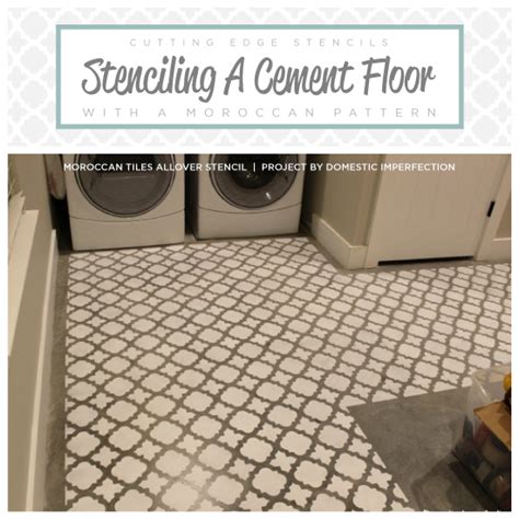 Find over 100+ of the best free cement floor images. Stenciling a Cement Floor | Hometalk