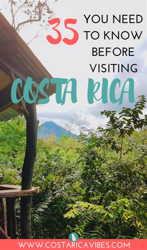 50 Costa Rica Travel Tips For First Time Visitors Visit Costa Rica