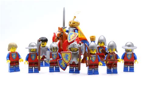 New Lego Medieval King Minifig Castle Knight Figure England Minifigure