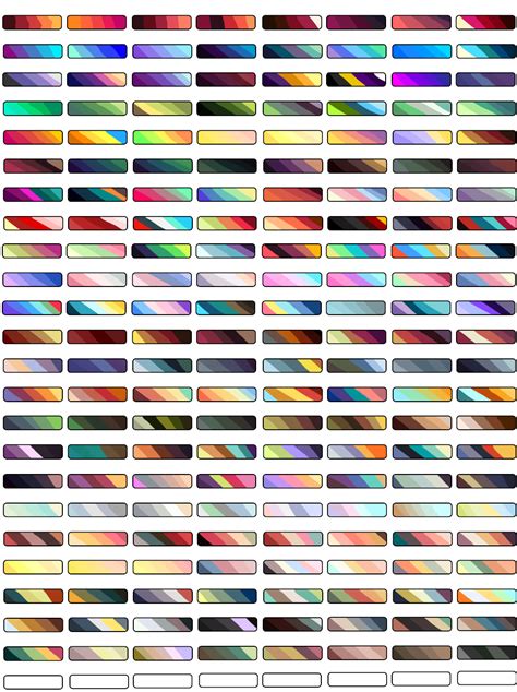 F2u Color Palettes By Sanidalee On Deviantart Color Schemes Colour