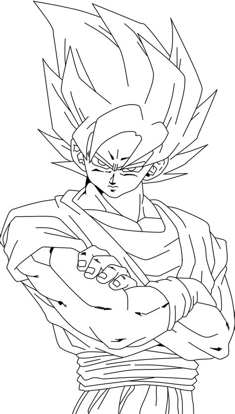 The dragon ball z coloring pages will grow the kids' interest in colors and painting, as well as, let them interact with their favorite cartoon character in their imagination. Goku coloring pages to download and print for free