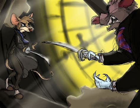 Dueling Basil And Ratigan By Hasaniwalker On