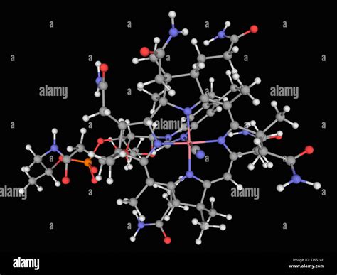 Vitamin B12 Cobalamin Molecule Stock Photo Alamy