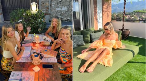 Amanda Holden Poses With Lookalike Daughters And Rarely Seen Sister