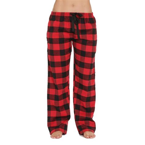 Followme Followme Flannel Pajama Pants For Women Sleepwear Pjs Red
