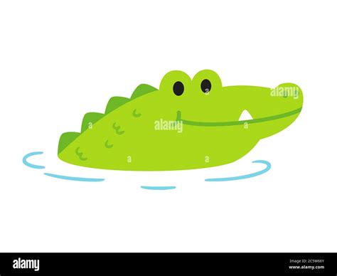 Crocodile Head Cartoon