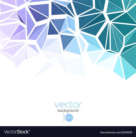 Abstract Geometric Background With Triangle Vector Image