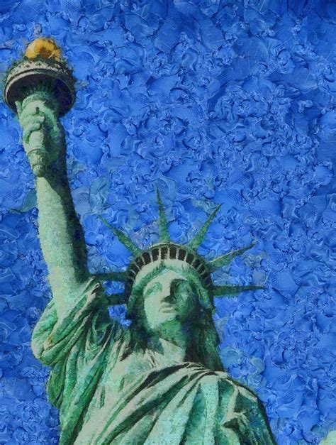 Statue Of Liberty Painting By Dan Sproul