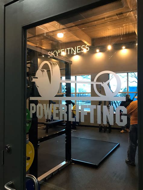 powerlifting room sky fitness center in buffalo grove