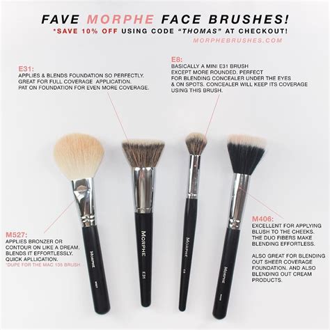 Morphe Brushes (Face) #MakeupDupes #AntiAgingMakeup | Makeup brushes morphe, Makeup brushes ...