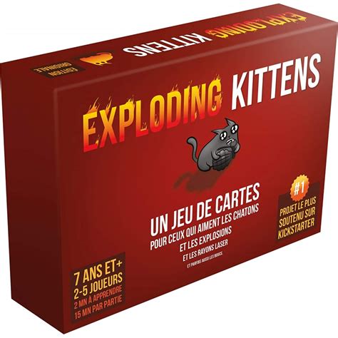This is just a card game of skill and is all cat themed. Asmodee - Exploding Kittens