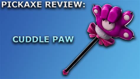 Cuddle Axe Pickaxe Review Sound Showcase Fortnite Battle Royale