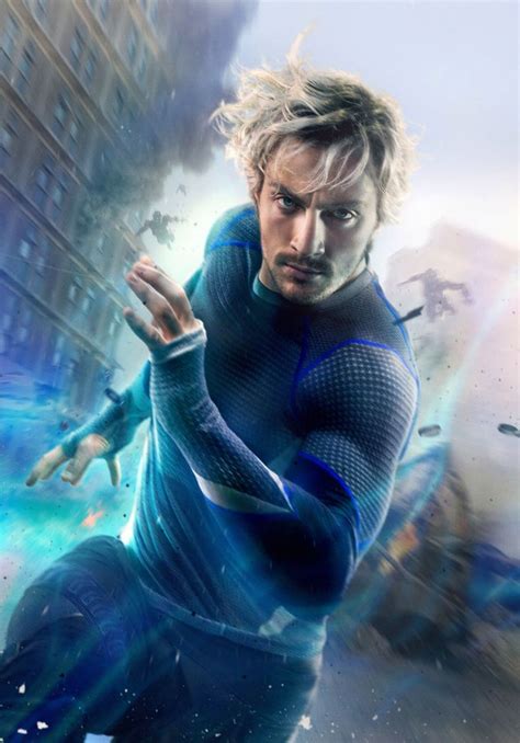 Avengers Age Of Ultron Quicksilver Poster Textless Vingadores Super