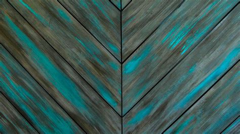 Turquoise wood wall - Abstract art wallpaper - backiee