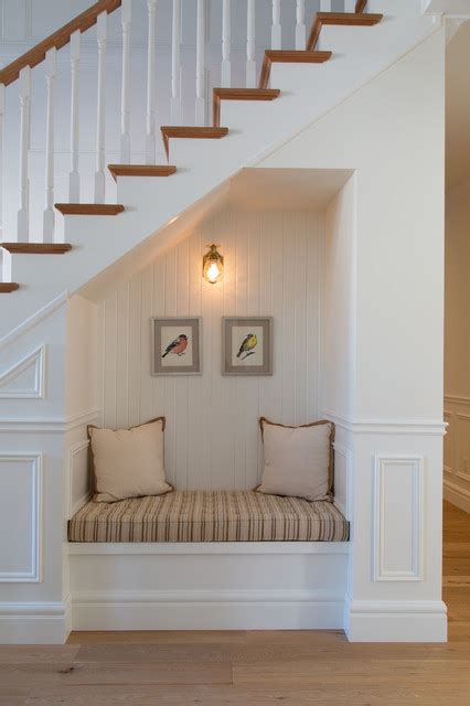Cozy Under Stairs Nook Scandinavian Staircase Toronto By