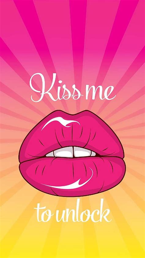 Kiss Me To Unlock Kisses Queen Hd Phone Wallpaper Peakpx