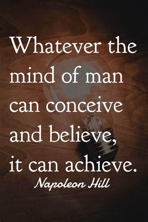 25 Wonderful Napoleon Hill Quotes From Think And Grow Rich Think And