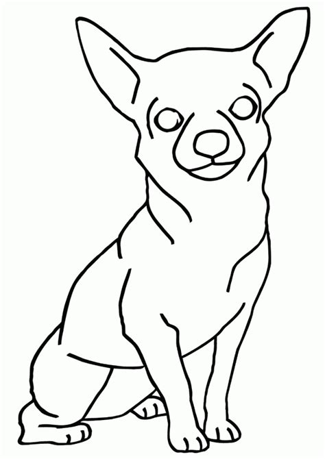 chihuahua coloring pages  coloring pages  kids