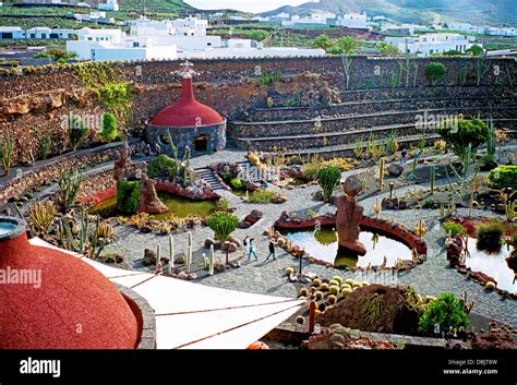 The Cactus Garden On The Canary Island Of Lanzarote Designed By Cesar