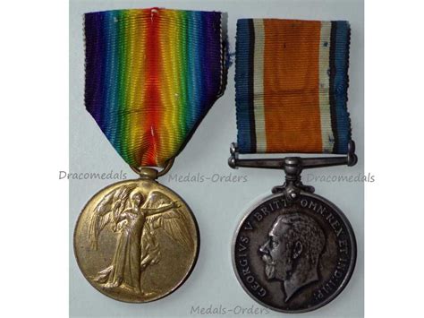 Britain Wwi Victory Interallied War Commemorative Medal 1914 1918