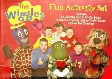 The Wiggles A Wiggly World Coloring And Activity Book New Images And