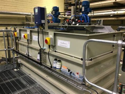 After treatment, the treated industrial wastewater (or effluent). £1m wastewater treatment plant for industrial effluent | H ...