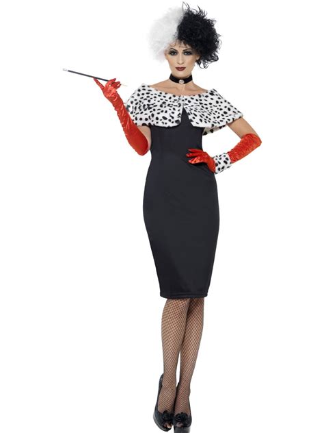 Adult Evil Madame Cruella Costume - 32806 - Fancy Dress Ball