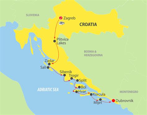 Split, dubrovnik and local islands ferry map: CROATIA & ADRIATIC CRUISE 2019 From Zagreb to Dubrovnik ...