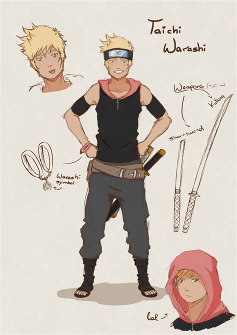 Tai Redesign By Ruu K Naruto Comic Naruto Art Anime Naruto Rpg