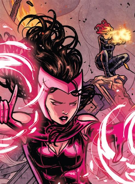Scarlet Witch And Black Widow Scarlet Witch Comic Scarlet Witch Marvel