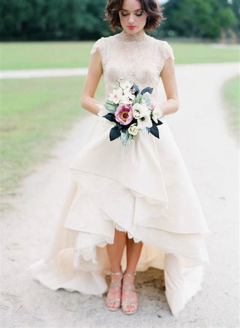 Top 25 High Low Wedding Dresses Deer Pearl Flowers