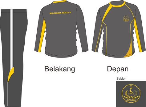 Desain Baju Olahraga Sekolah Lengan Panjang Keren Homecare24