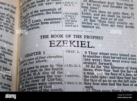 Book Of Ezekiel Hi Res Stock Photography And Images Alamy