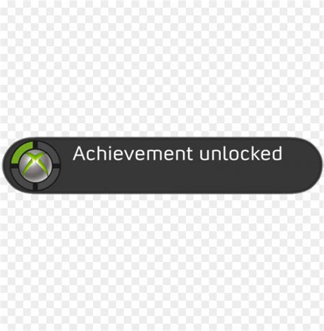 Free Download Hd Png Xbox Achievement Unlocked Png Xbox 360 Png