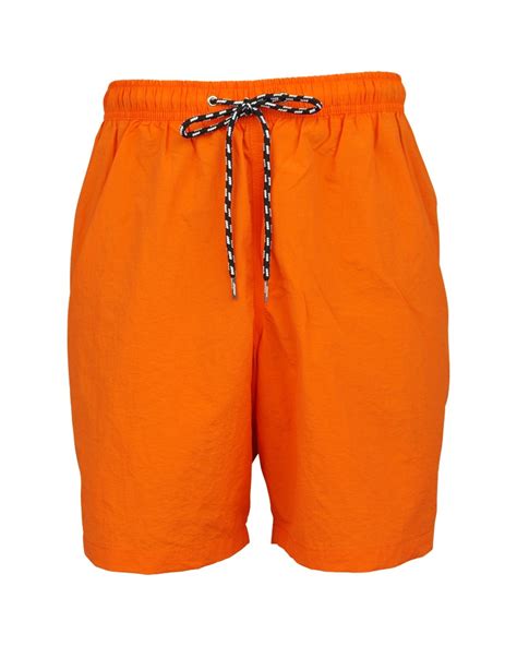 Short De Bain Replika Grande Taille Orange Size Factory