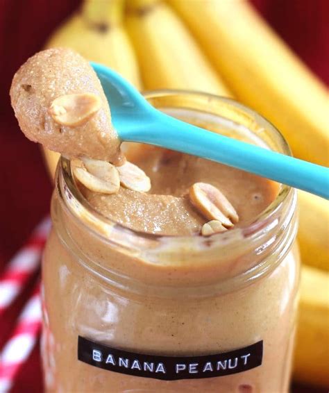Healthy Banana Peanut Butter Spread Recipe Gluten Free Vegan