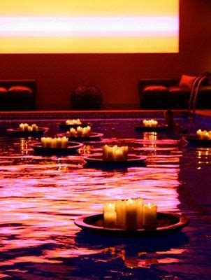 Floating candles are the romantic choice for parties and weddings.armadilla wax works' is the best candle company for floating pool candles! Floating candles for pool | Pool wedding, Floating pool ...