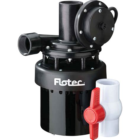 Flotec Utility Sink Pump System — 2400 Gph 13 Hp 1 14in Port