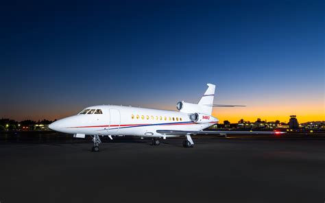 Falcon C N Kz For Global Jet Charter Clay Lacy Aviation