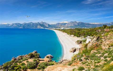 Konyaalti Beach Turquoise Coast Turkey World Beach Guide