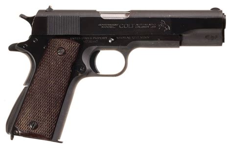 Us Army Colt Model 1911a1 Semi Automatic Pistol