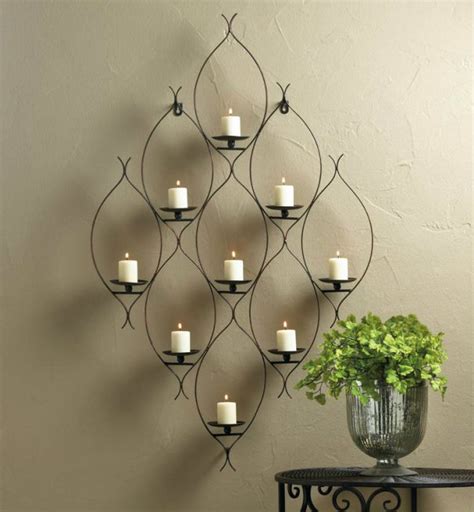 15 Chic Wrought Iron Wall Candle Holders You Will Admire Fantastic