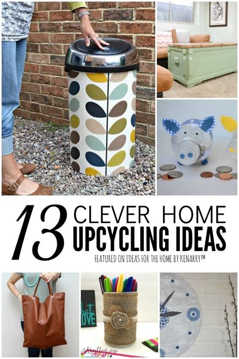 13 Clever Upcycling Ideas For Your Home Upcycled Crafts Upcycle